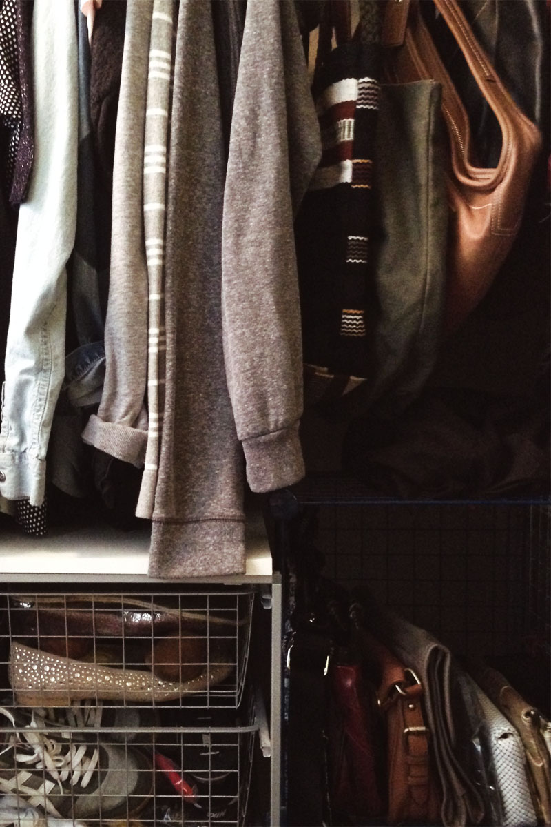 mom style, capsule wardrobe, downsizing