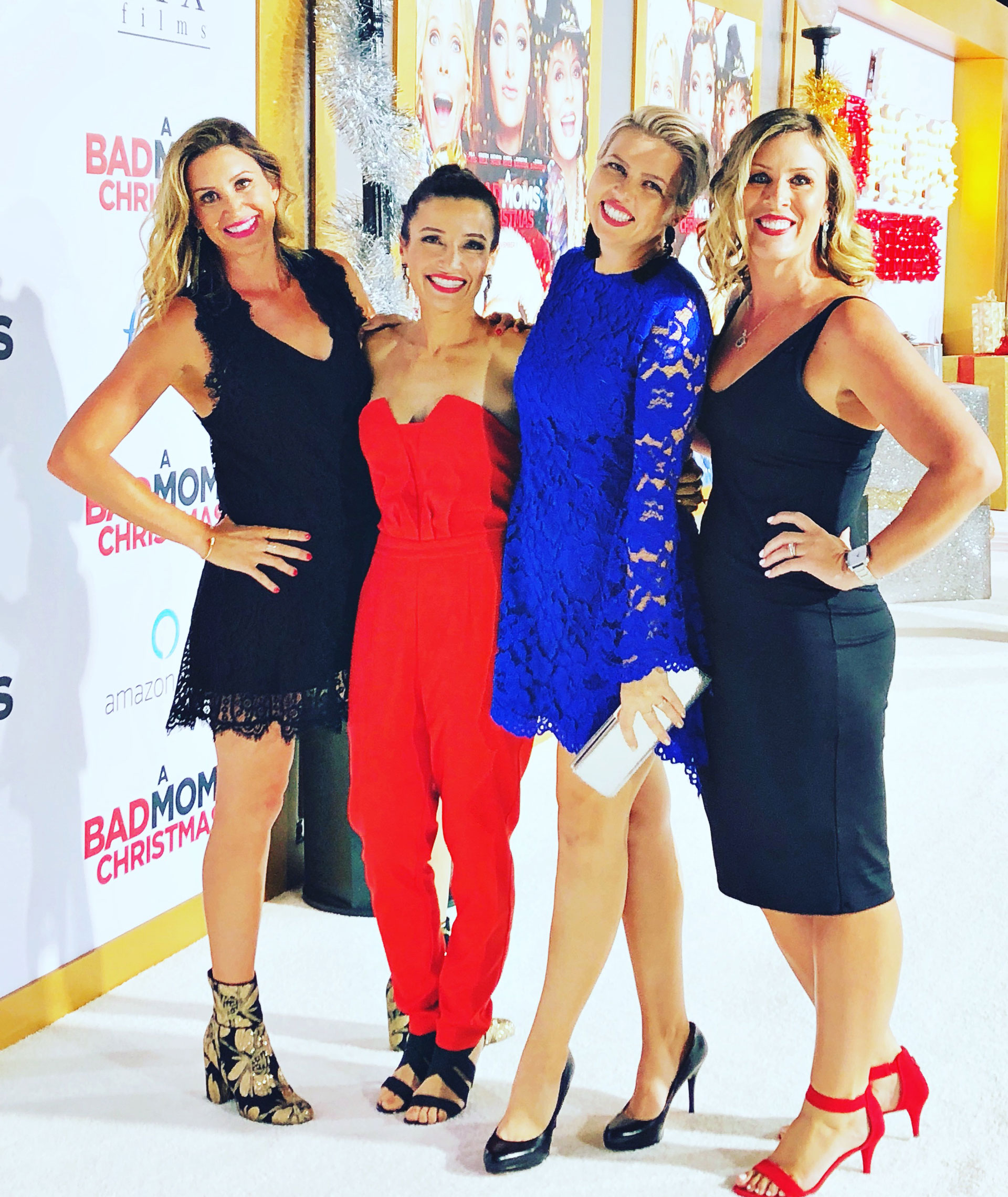 bad moms red carpet premiere, the price is right, bad moms christmas, #badmomsxmas, red carpet premiere