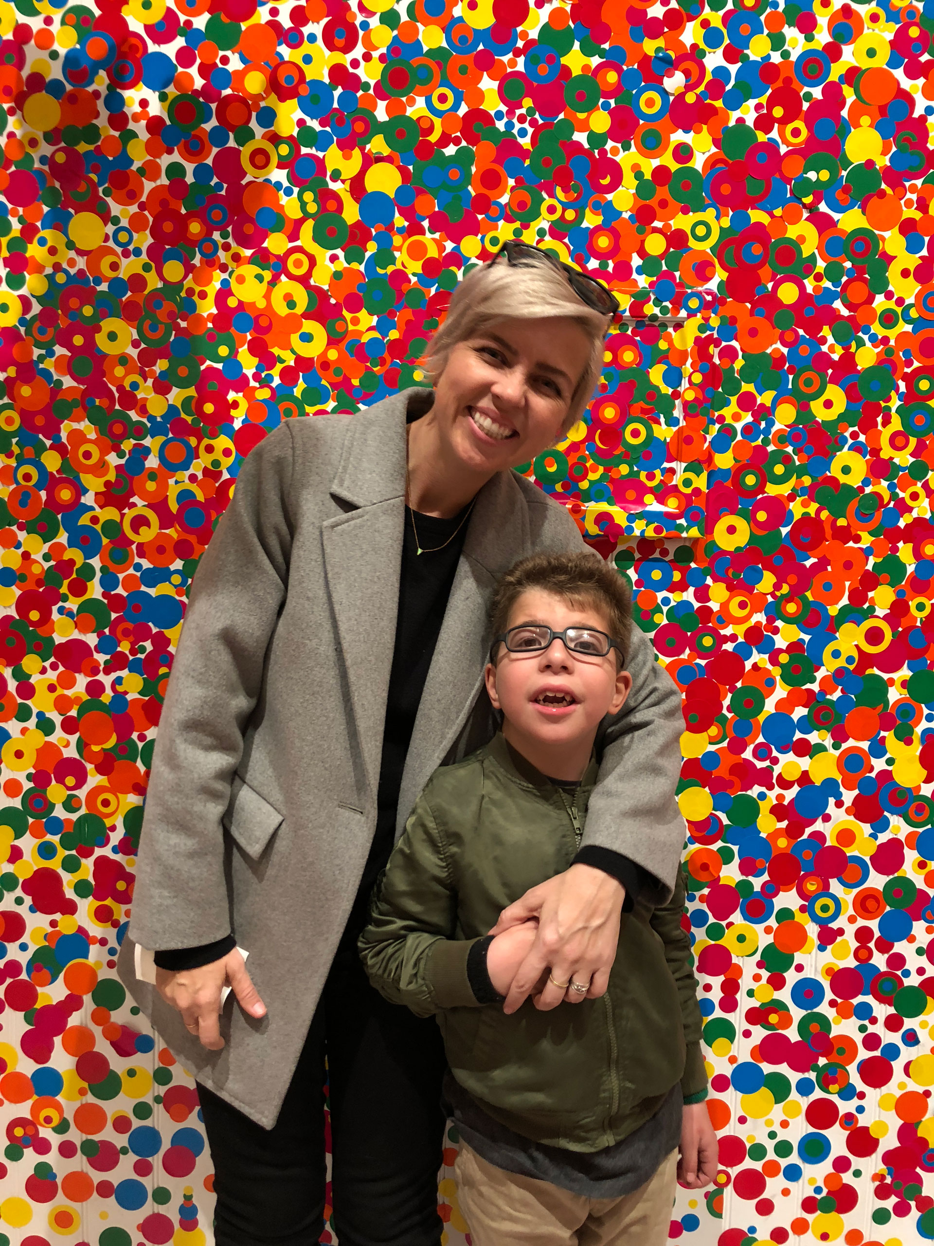 holiday wrap up, infinity lights, broad museum