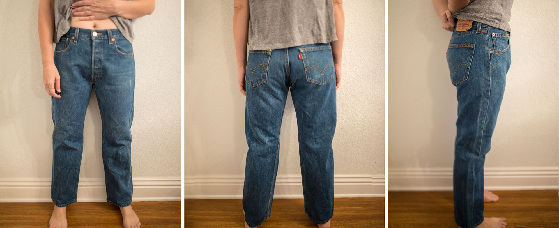 levis jeans men's size chart
