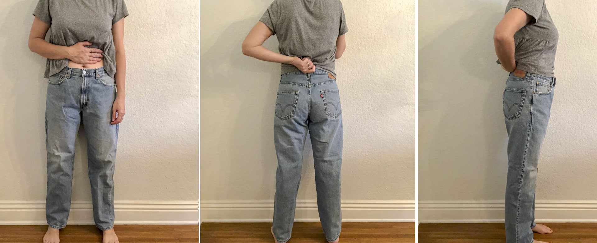 vintage levis fit guide, 505's