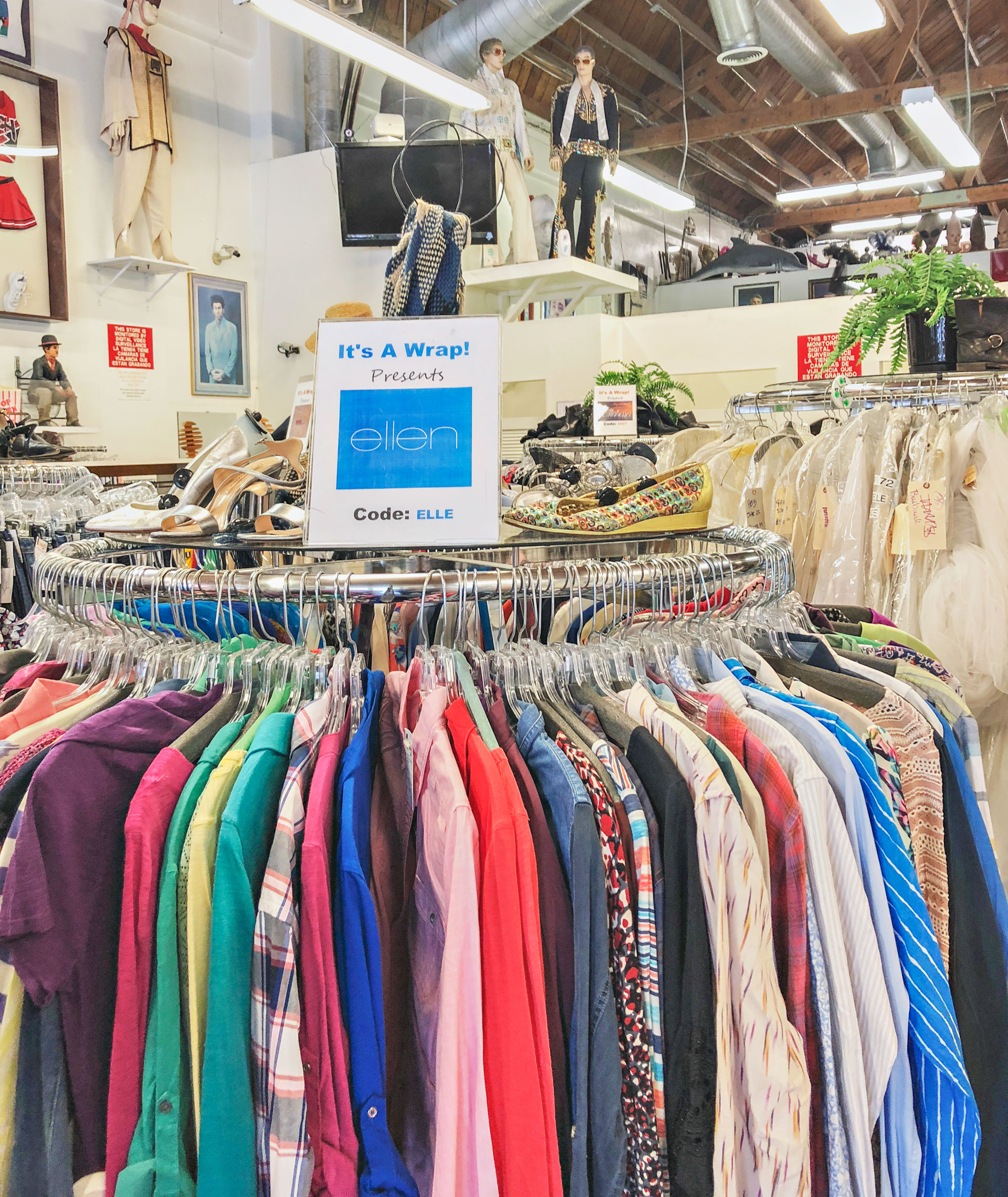 secondhand shopping, thrifting, local thrift shops, burbank thrift shops, it's a wrap