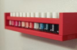 DIY-ish Nail Polish Rack