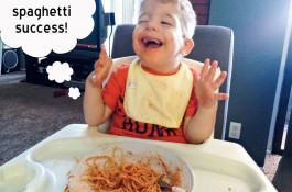 Stevie Fan Club {Toddler Eats Spaghetti}