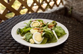 The Perfect Dressing for Spinach Salad
