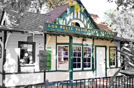 Griffith Park Los Feliz Train Station