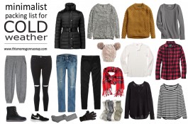 Minimalist Packing List for Cold Weather