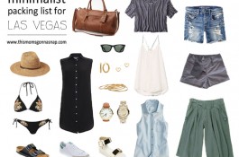 Minimalist Packing List for a Las Vegas Weekend