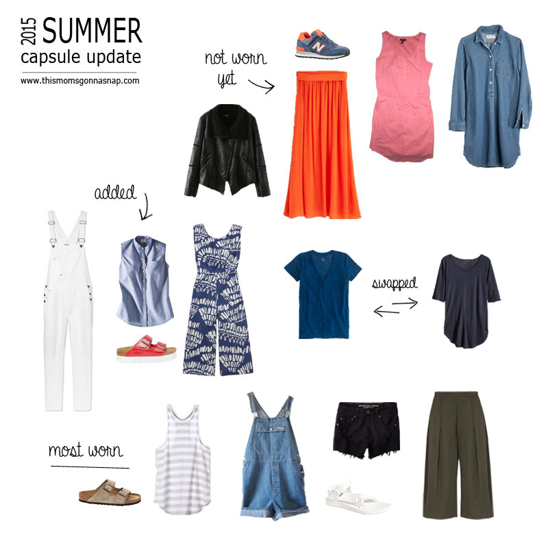 Summer Capsule Wardrobe Update - THIS MOM'S GONNA SNAP!