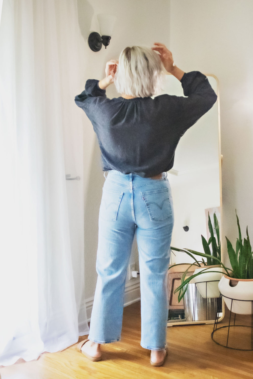 The Highest High Rise Jeans of All - THIS MOM'S GONNA SNAP!